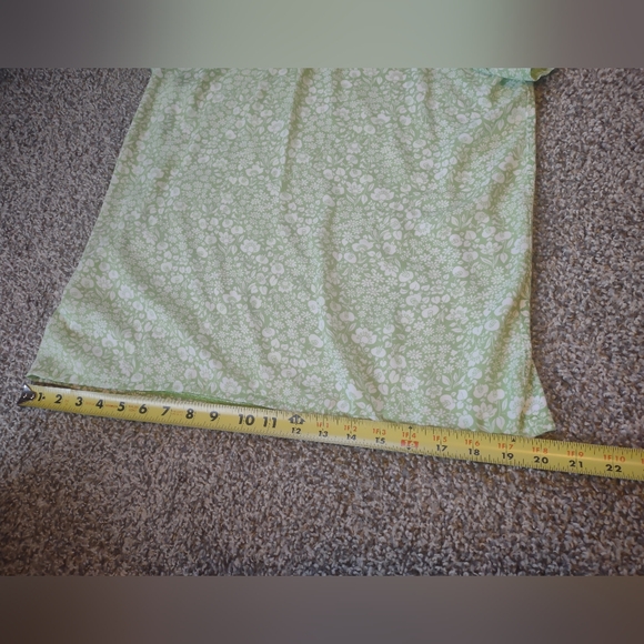 Loft Green / White Floral Blouse - Picture 15 of 16